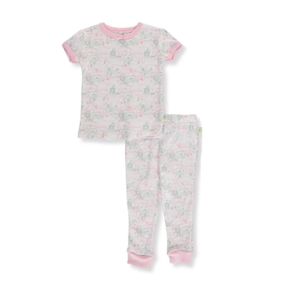 Duck Duck Goose Baby Girls' Dino-Snore Pajamas 18m - Picture 1 of 1